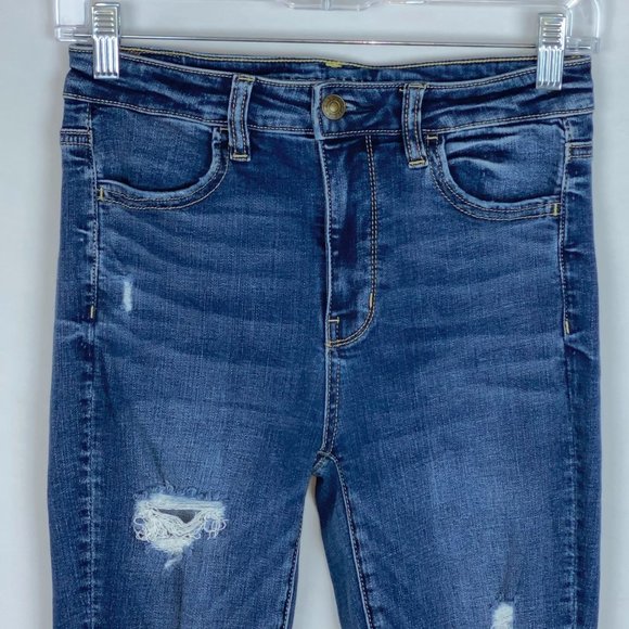 Ae Super Stretch Hi Rise Jegging Jeans 4 - Picture 2 of 11